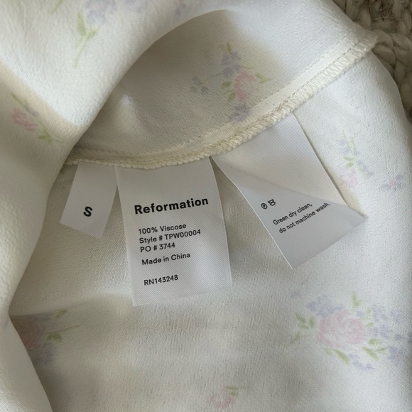 Reformation - Fiddle Ruffled Camisole - S - Picture 6 of 7